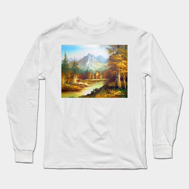 SPECTRUM BY THE STREAM Long Sleeve T-Shirt by terryhuey